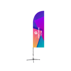 79x24in Straight Blade Shape Feather Flag