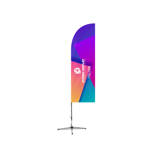 79x24in Straight Blade Shape Feather Flag