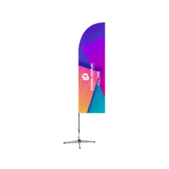 95x24in Straight Blade Shape Feather Flag