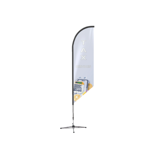 Financial Service Tax Services Advertising Feather Flag