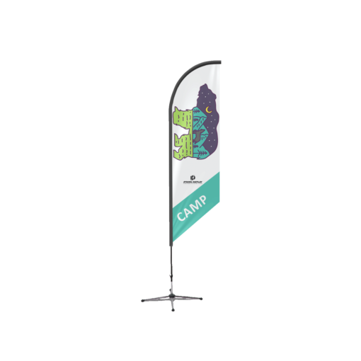Summer Camp Feather Flags