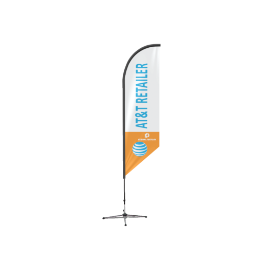 Cellular Dealers Advertising Swooper Feather Flag