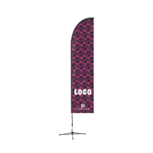 Custom Checkers Feather Flag