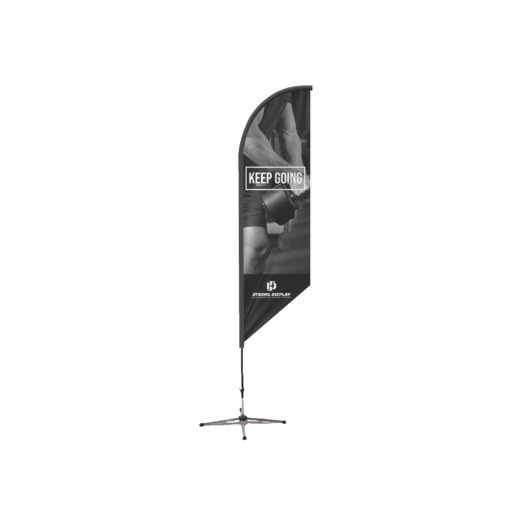 Banderas de plumas personalizadas para gimnasios