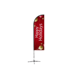 Счастливого праздничного сезона, перьевой флаг