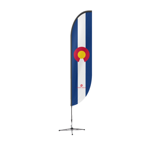 Colorado State Feather Flag