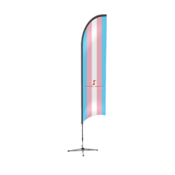 Monica Helms's Transgender Pride Feather Flag