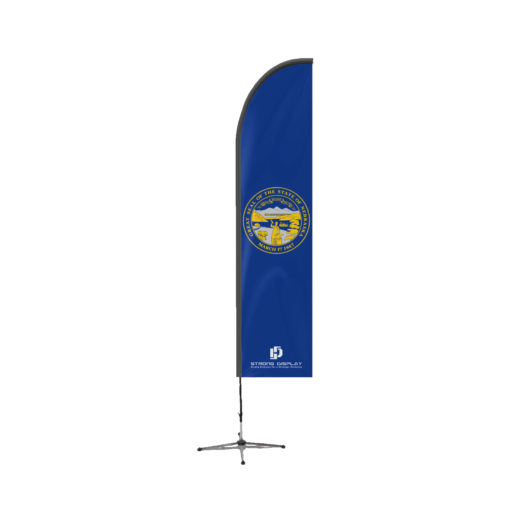 Nebraska State Feather Flag