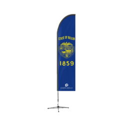 Oregon-Staats-Feder-Flagge
