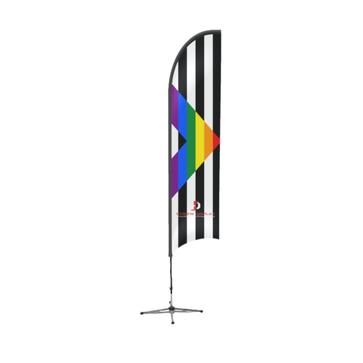 Straight Ally Feather Flag