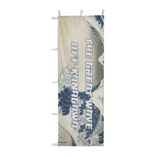 Custom The Great Wave off Kanagawa Nobori Flag