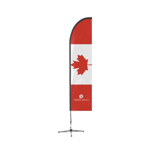 Bandera nacional de plumas de Canadá