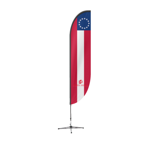 Confederate States of America Feather Flag