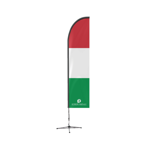 Italian Italy Feather Flag