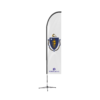 Massachusetts State Feather Flag