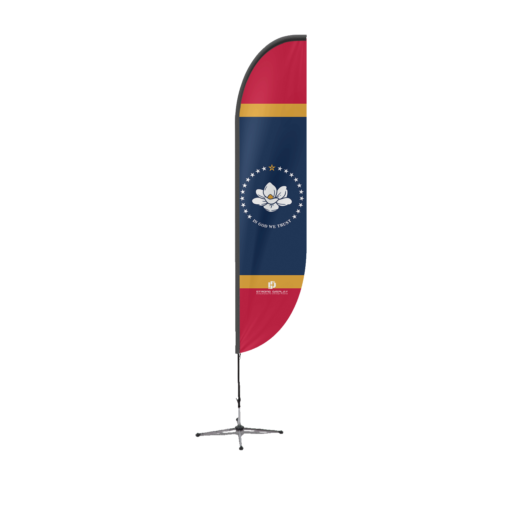 Mississippi State Feather Flag