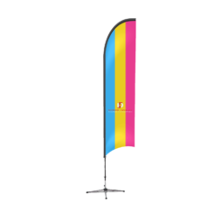 Pansexual Feather Flag