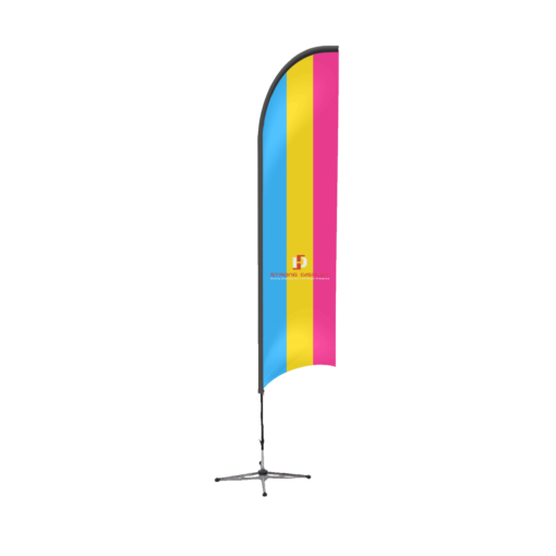 Pansexual Feather Flag
