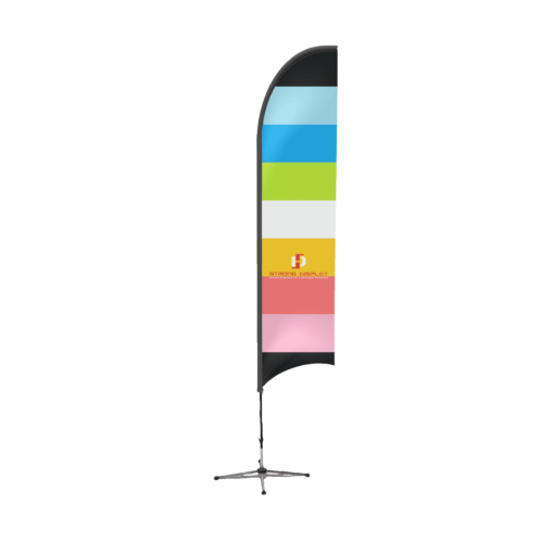 Queer Pride Feather Flag