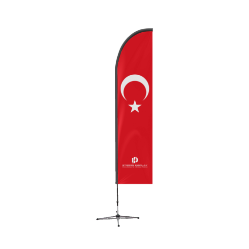 Turkey Turkish Feather Flag
