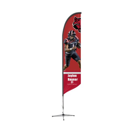 Arkansas State Red Wolves Feather Flags