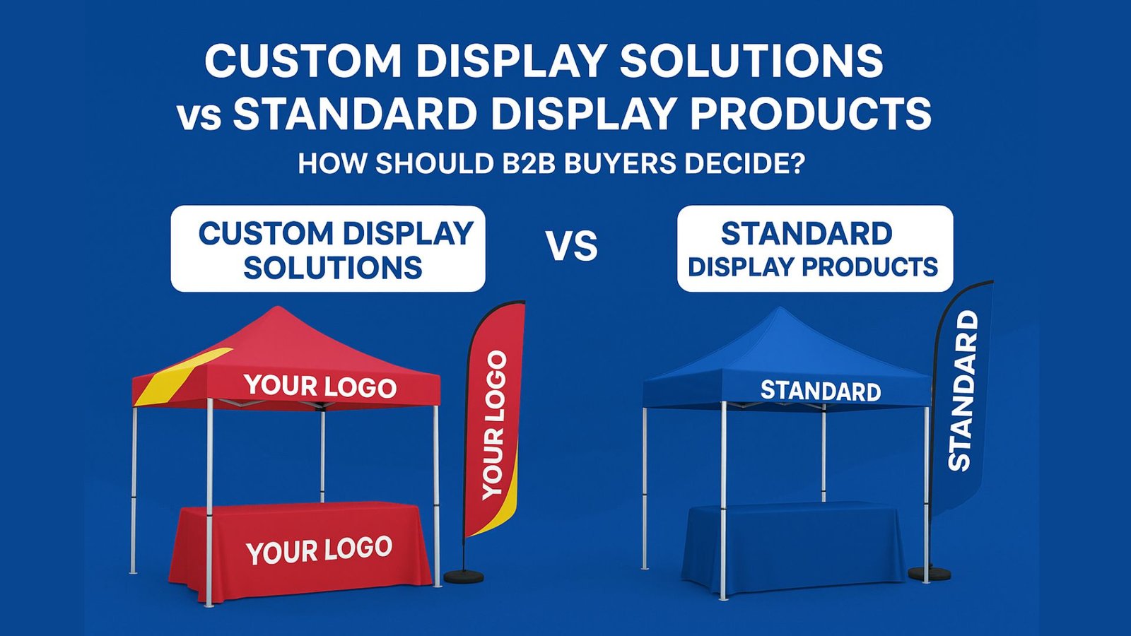 Custom Display Solutions vs Standard Products: How Should B2B Buyers ...